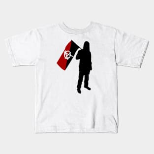 Stand Alone With Flag Kids T-Shirt